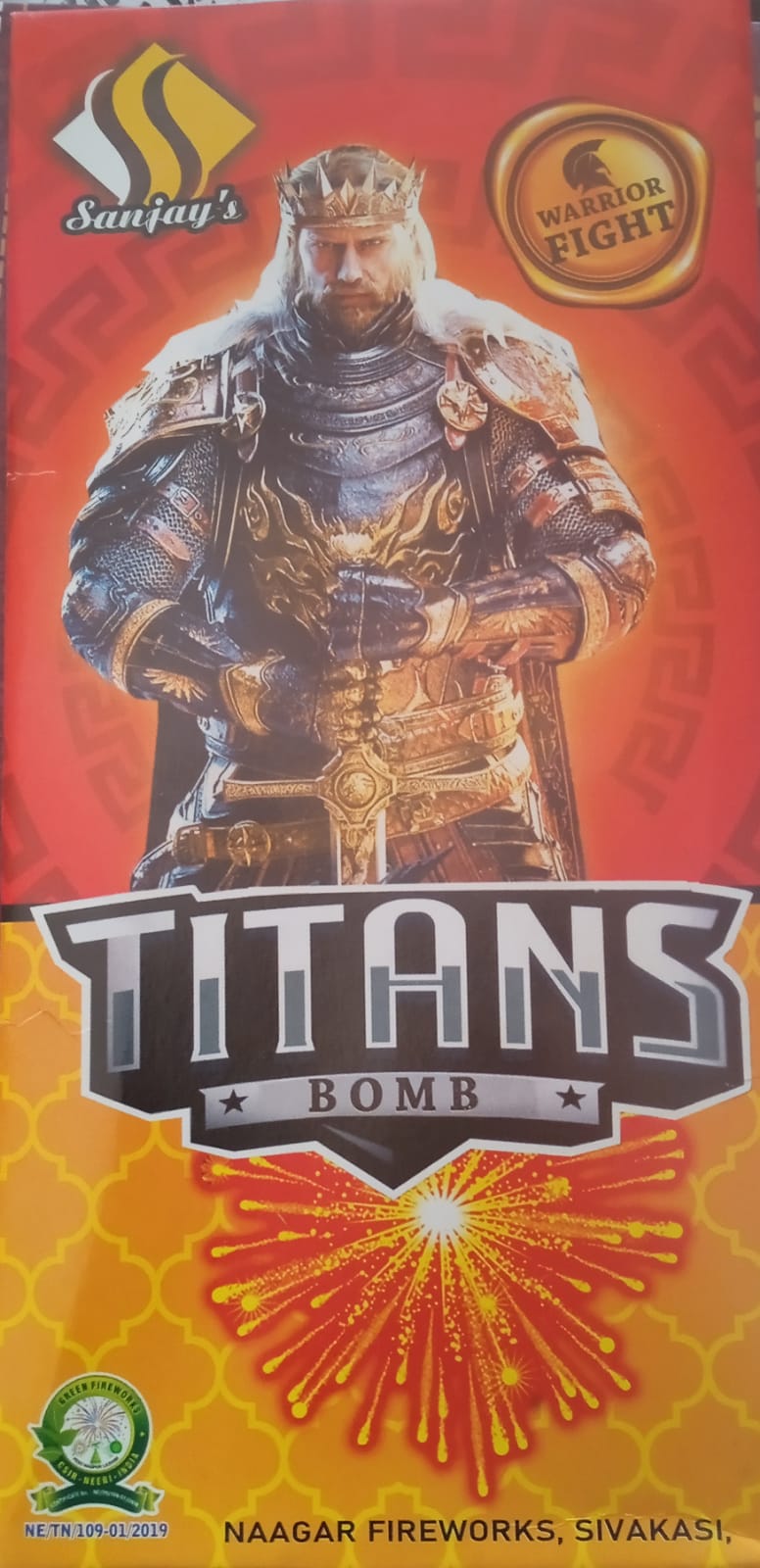 Krish Crackers Titans Bomb (Size 5)